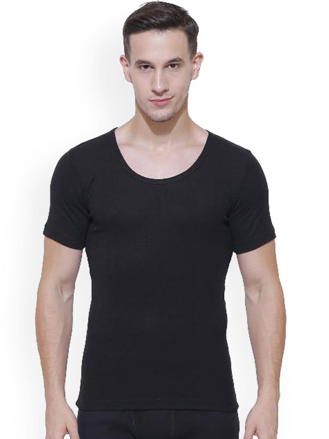 BODYCARE INSIDER Round Neck Cotton Thermal Top - view 1