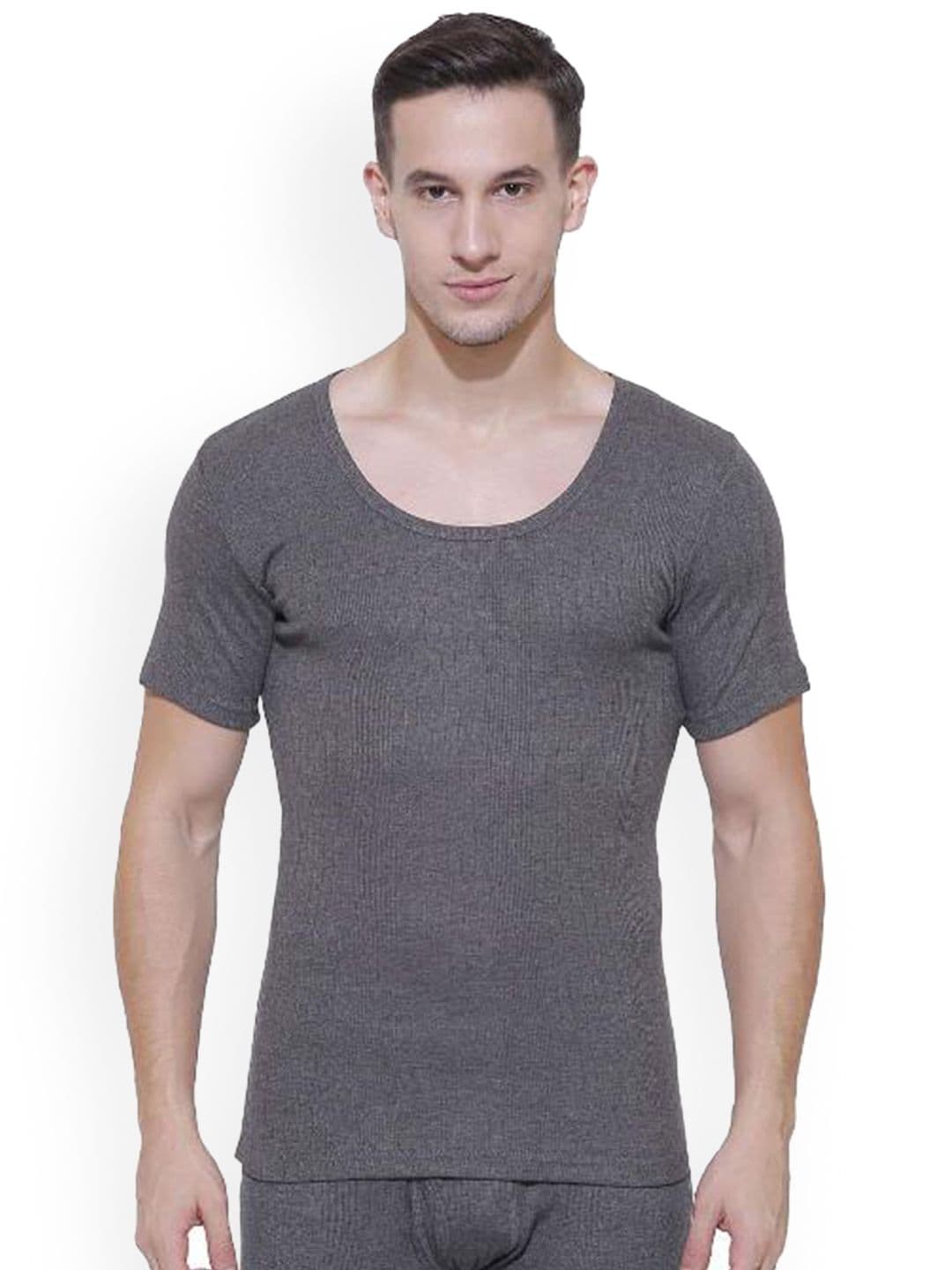 BODYCARE INSIDER Round Neck Cotton Thermal Top - view 1