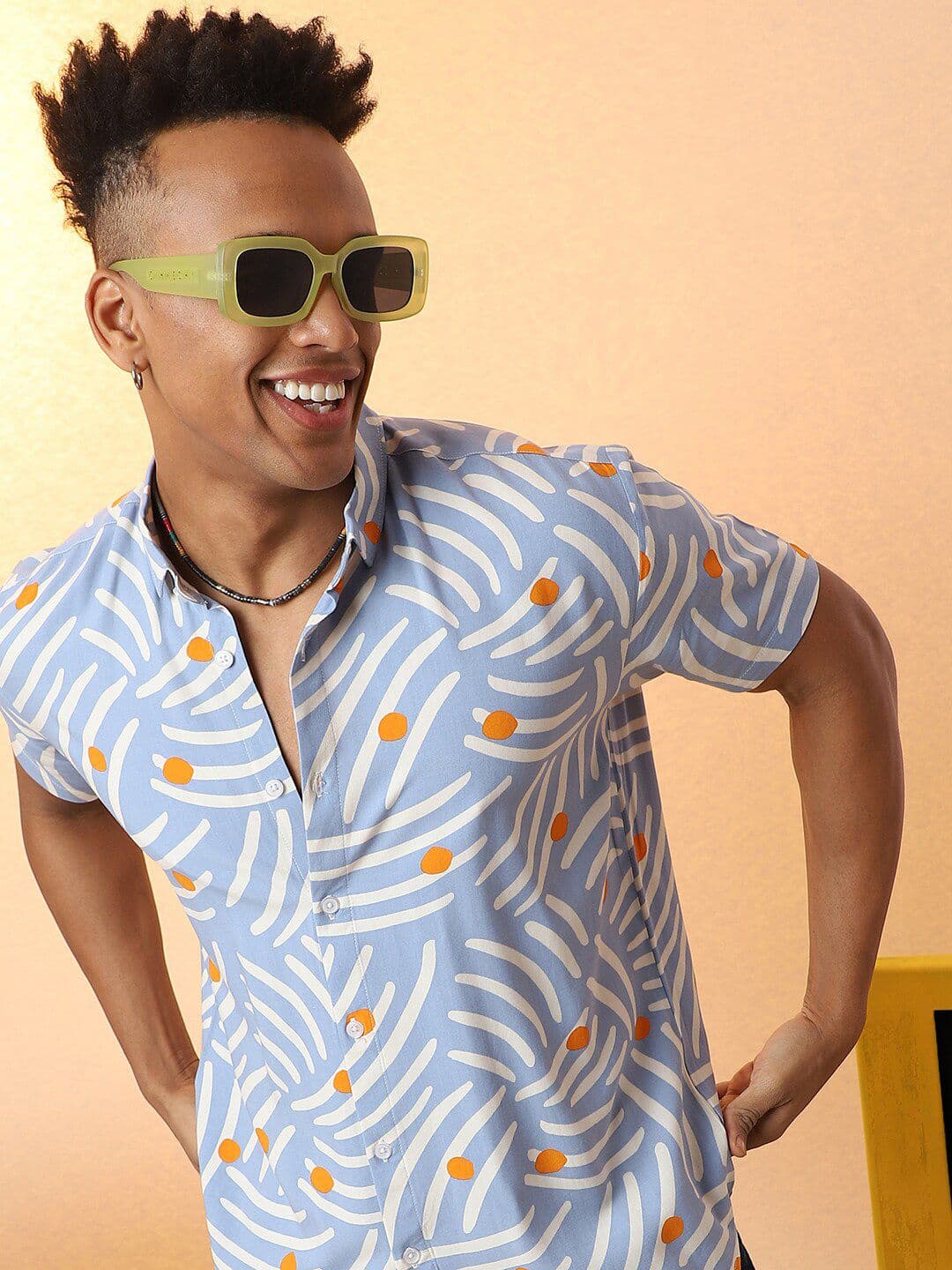 CAHOOT Classic Geometric Printed Casual Shirt - view 1