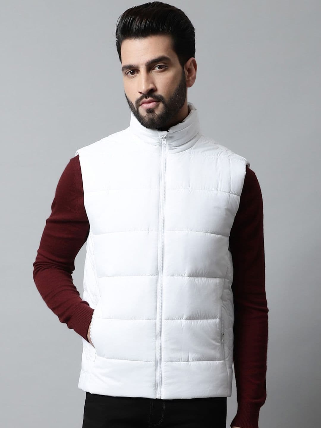 HOUSE OF VEDAS Men Lightweight Outdoor Quilted Jacket - view 1