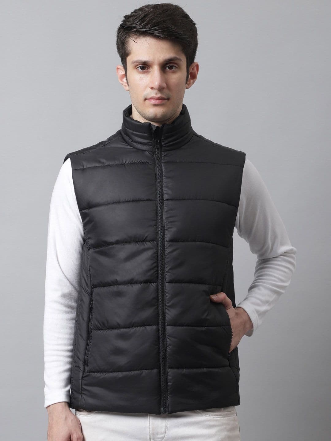 HOUSE OF VEDAS Men Lightweight Outdoor Quilted Jacket - view 1
