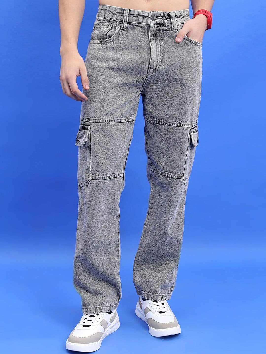 HIGHLANDER Men Straight Fit Heavy Fade Jeans - view 1