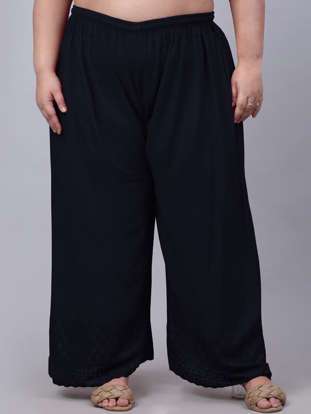 Trend Level Straight Fit Casual Palazzos - view 1