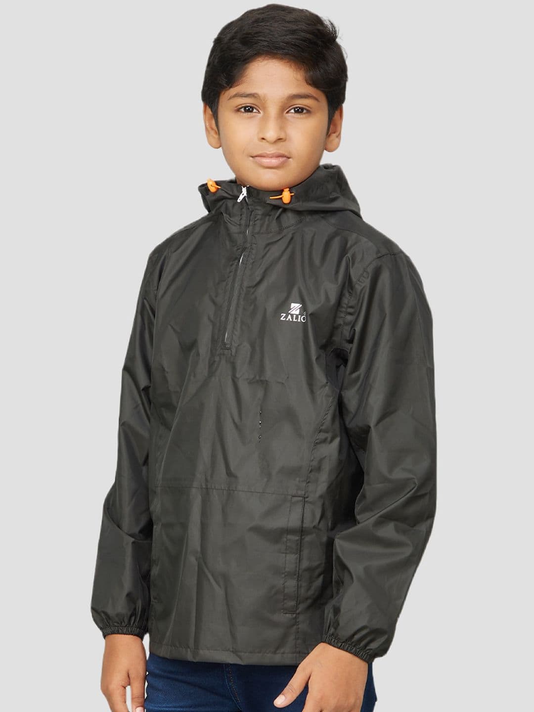 Zalio Boys Hooded Rain Jacket - view 1