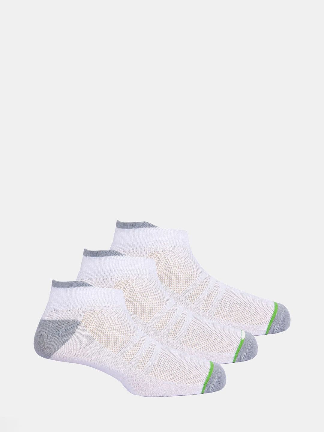 FREECULTR Unisex Pack Of 3 Patterned Odour Resistant Low Cut Bamboo Socks - view 1