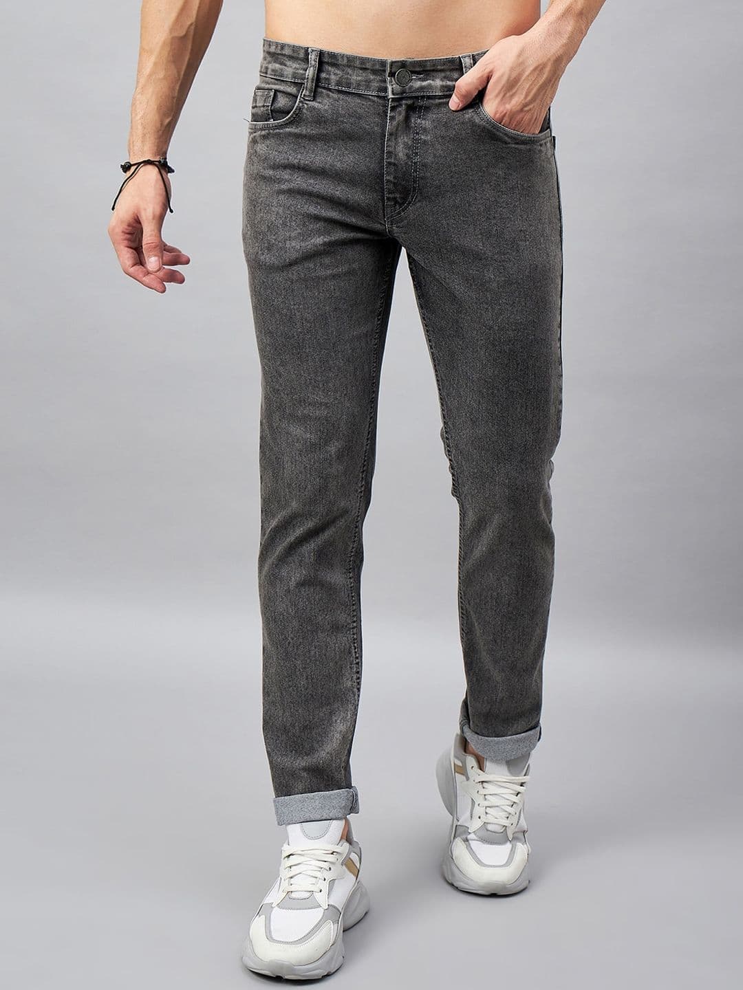 STUDIO NEXX Men Slim Fit Stretchable Cotton Jeans - view 1