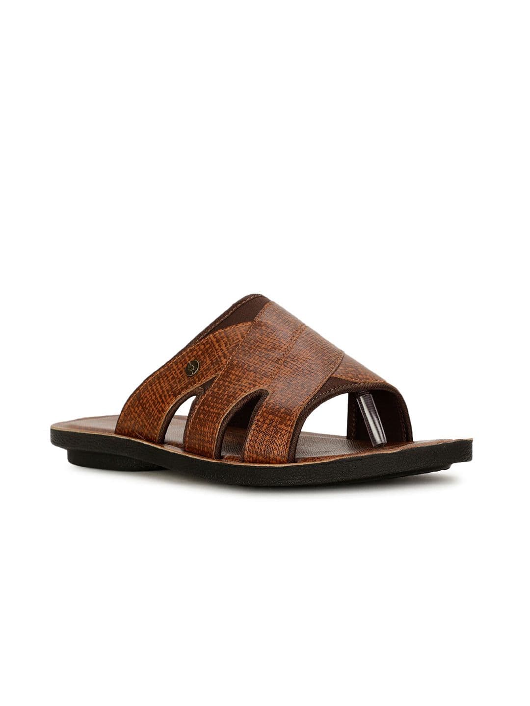 Bata Men Textured Comfort Sandals - view 1