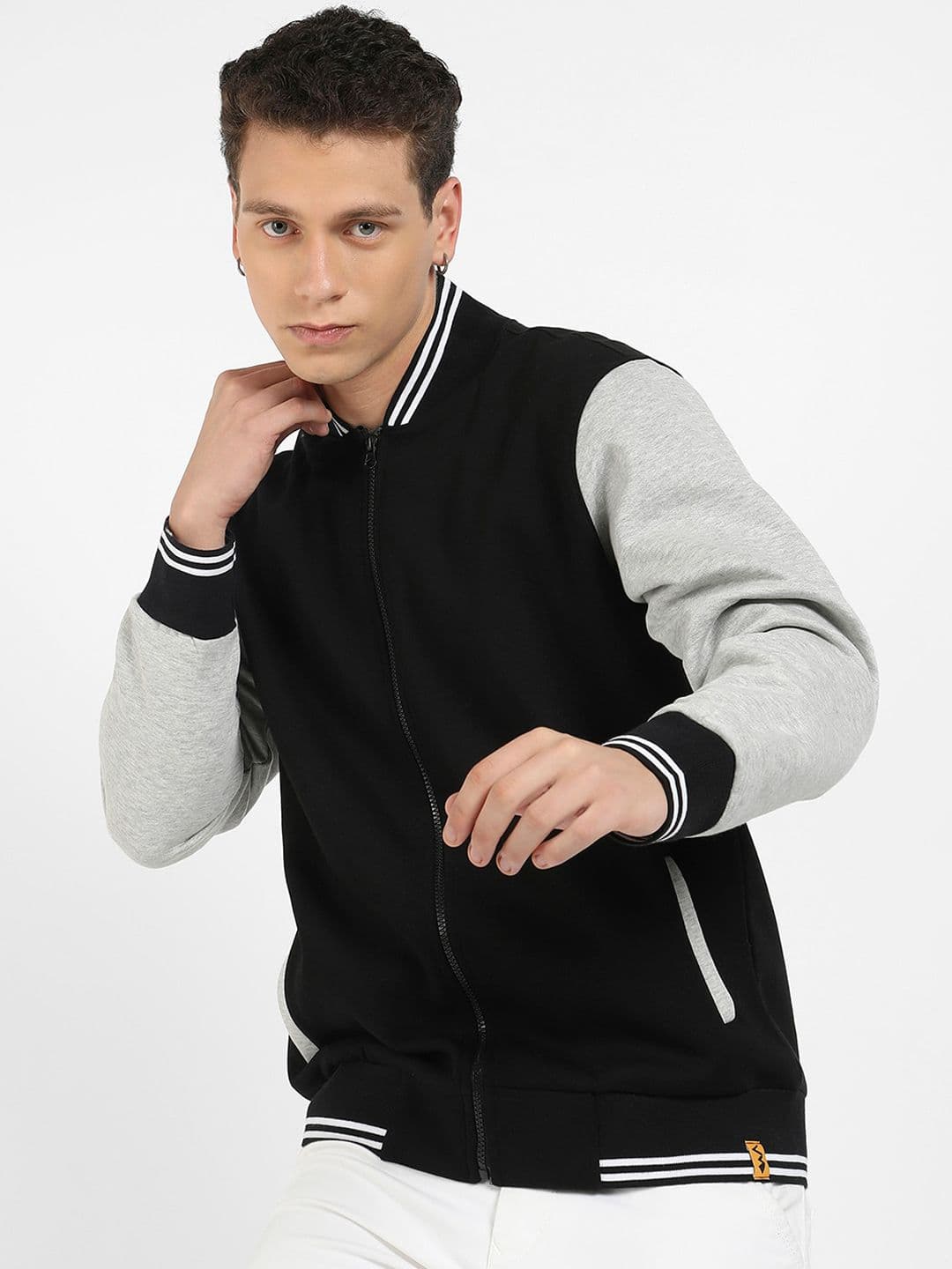 CAHOOT Colourblocked Windcheater Outdoor Bomber Jacket - view 1