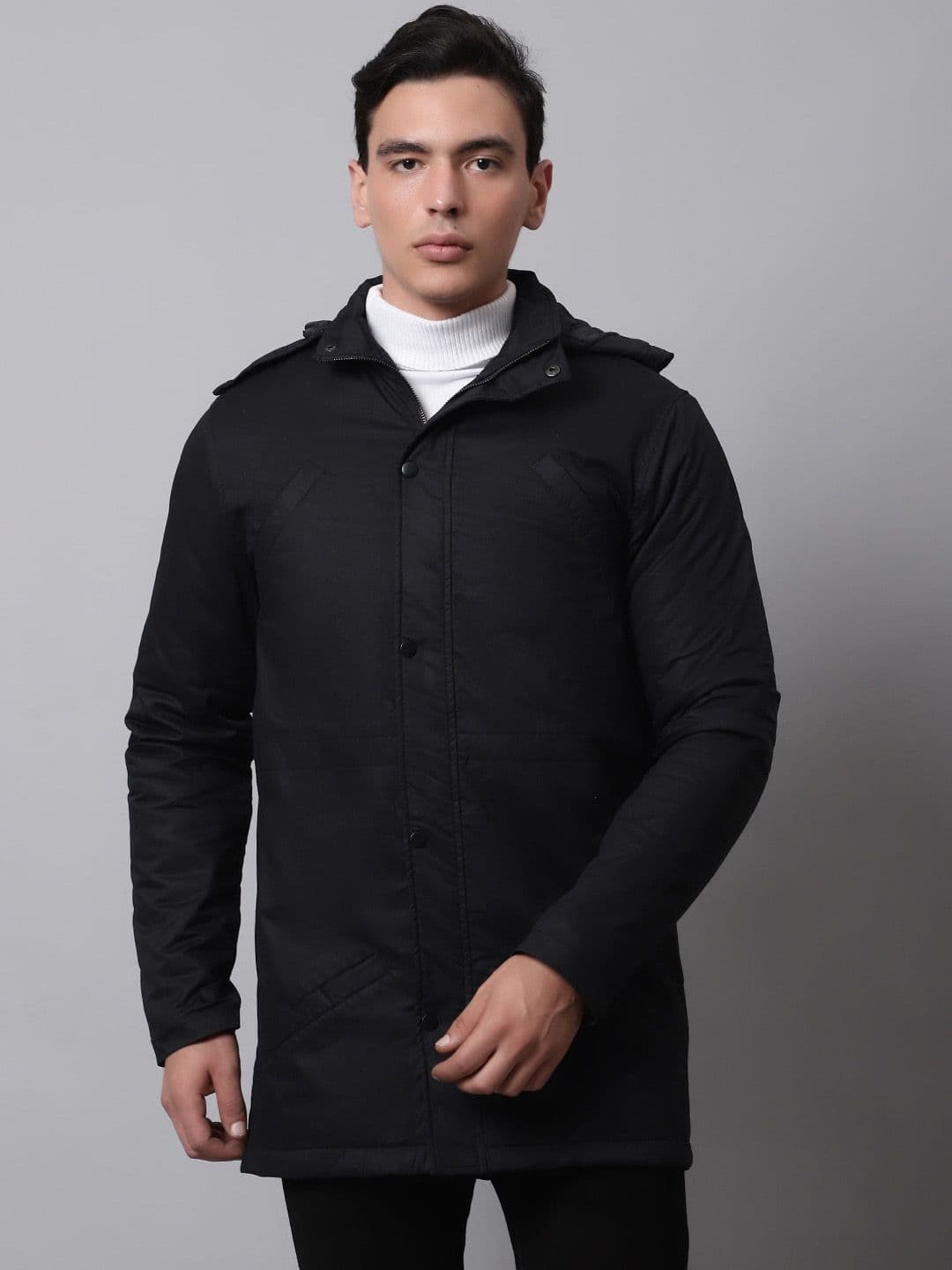 HOUSE OF VEDAS Lightweight Longline Parka Jacket - view 1