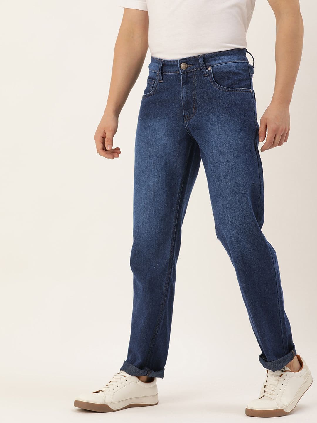Mast & Harbour Men Smart Light Fade Stretchable Jeans - view 1