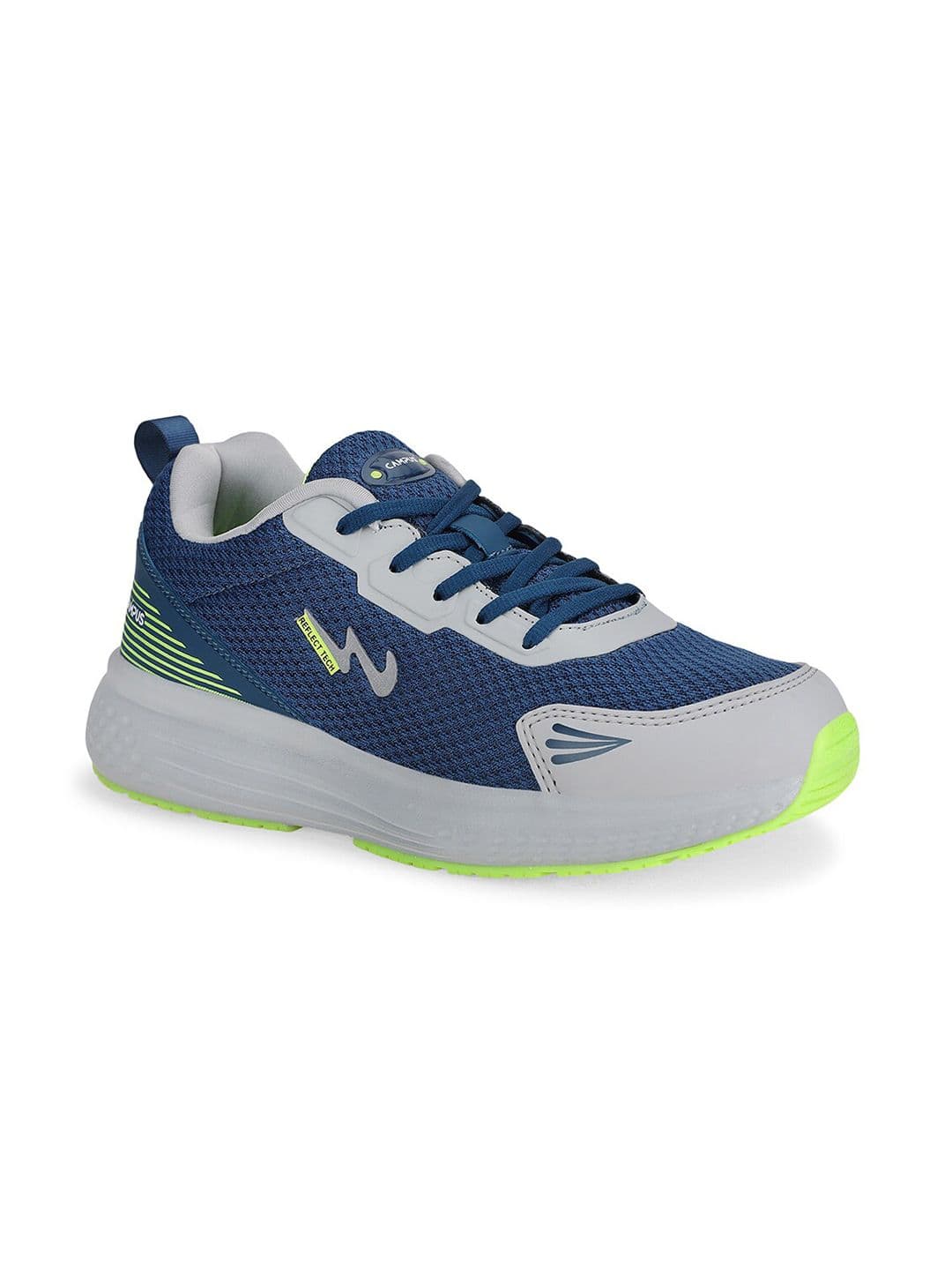 Campus Awake Men Blue Mesh Running Sports Shoes - view 1