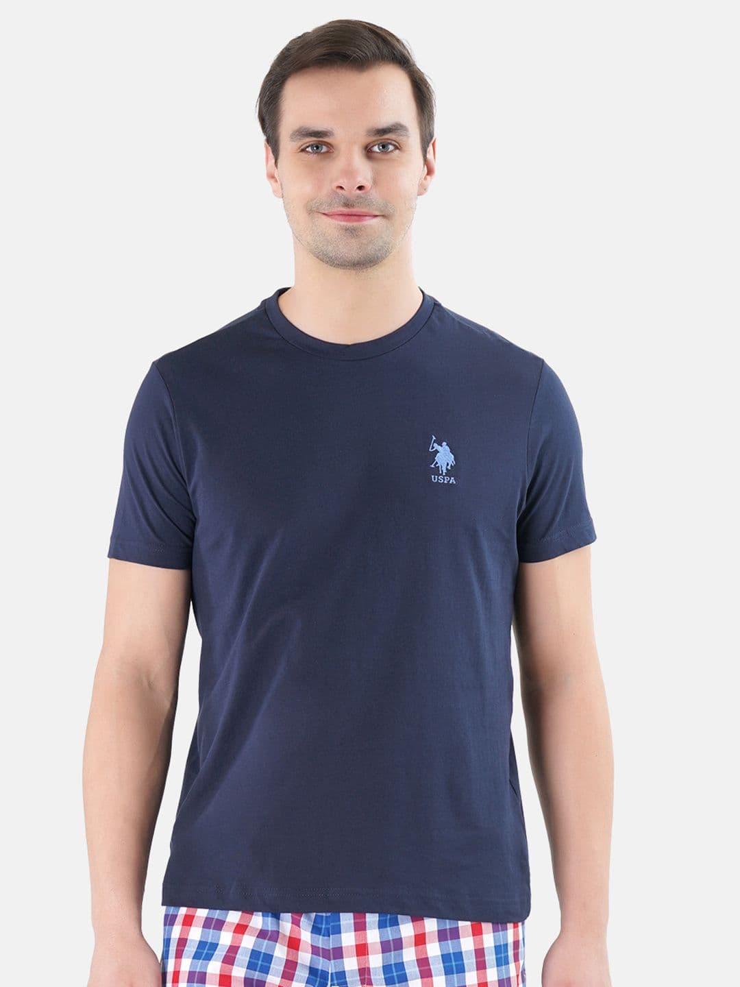 U.S. Polo Assn. Navy Blue Lounge T-shirt I633-195-PL - view 1