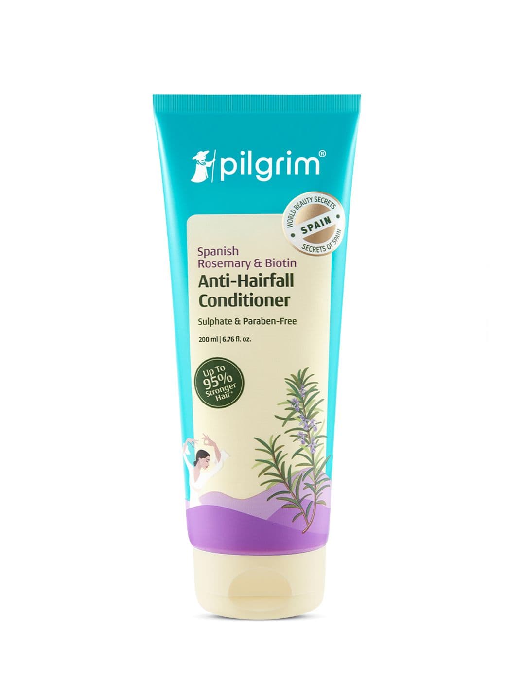 Pilgrim Spanish Rosemary Biotin Anti-Hairfall Conditioner - 200 ml - view 1