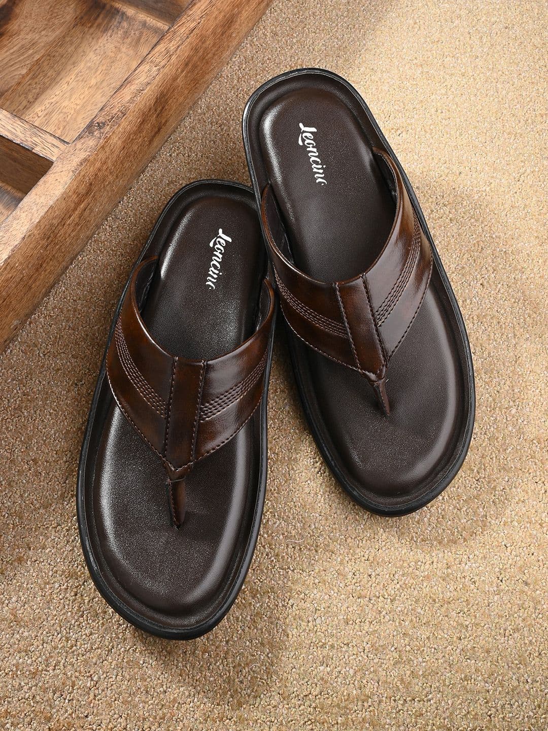 LEONCINO Men Slip-On Comfort Sandals - view 1