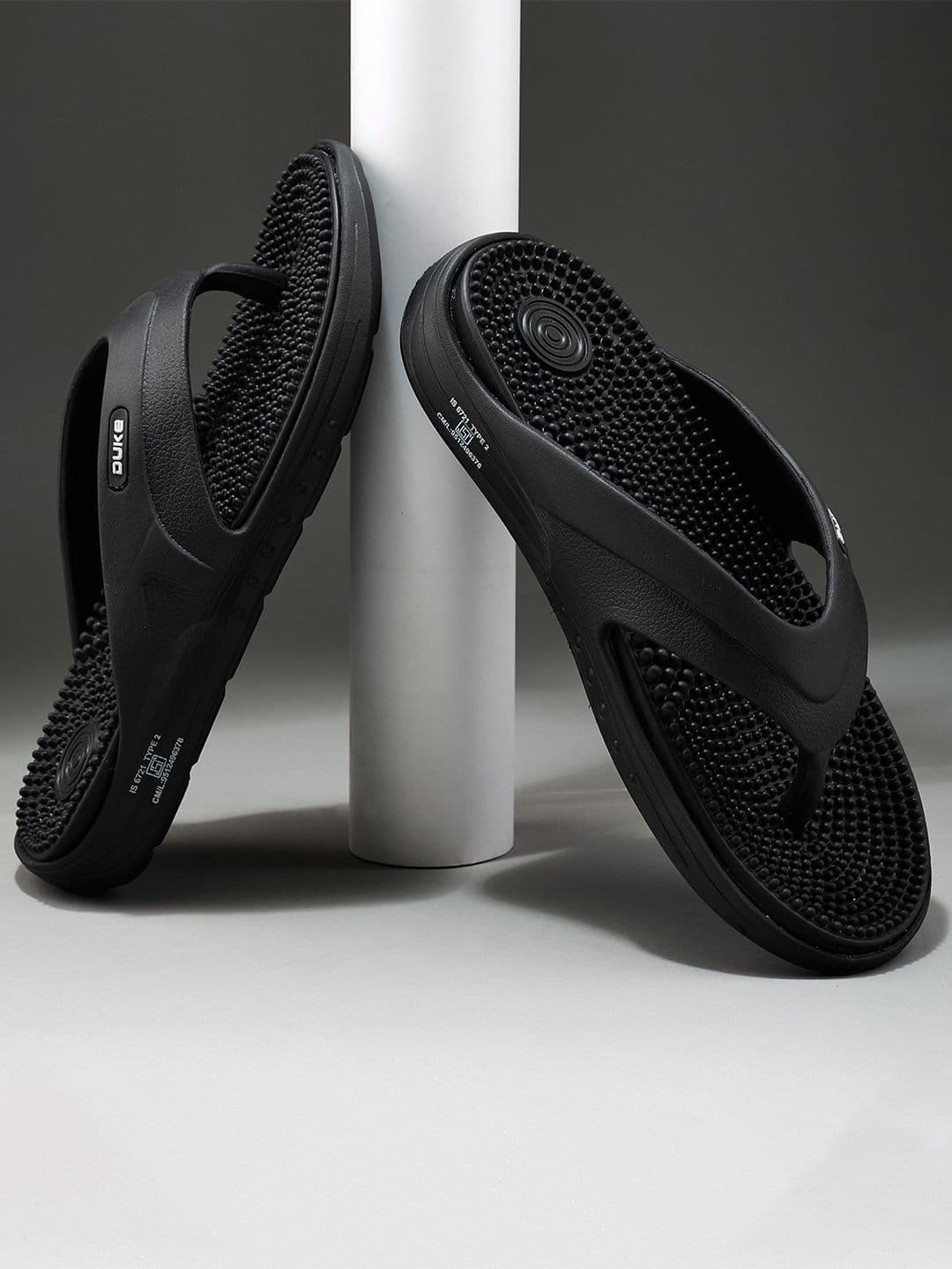 Duke Men Self Design Thong Flip-Flops - view 1