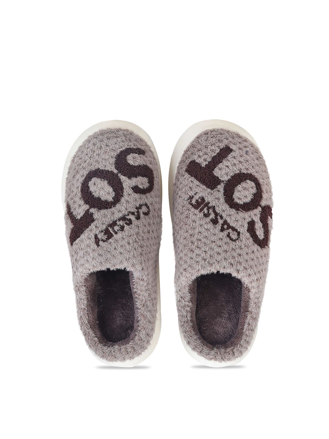 CASSIEY Men Printed Fur Room Slippers - view 1