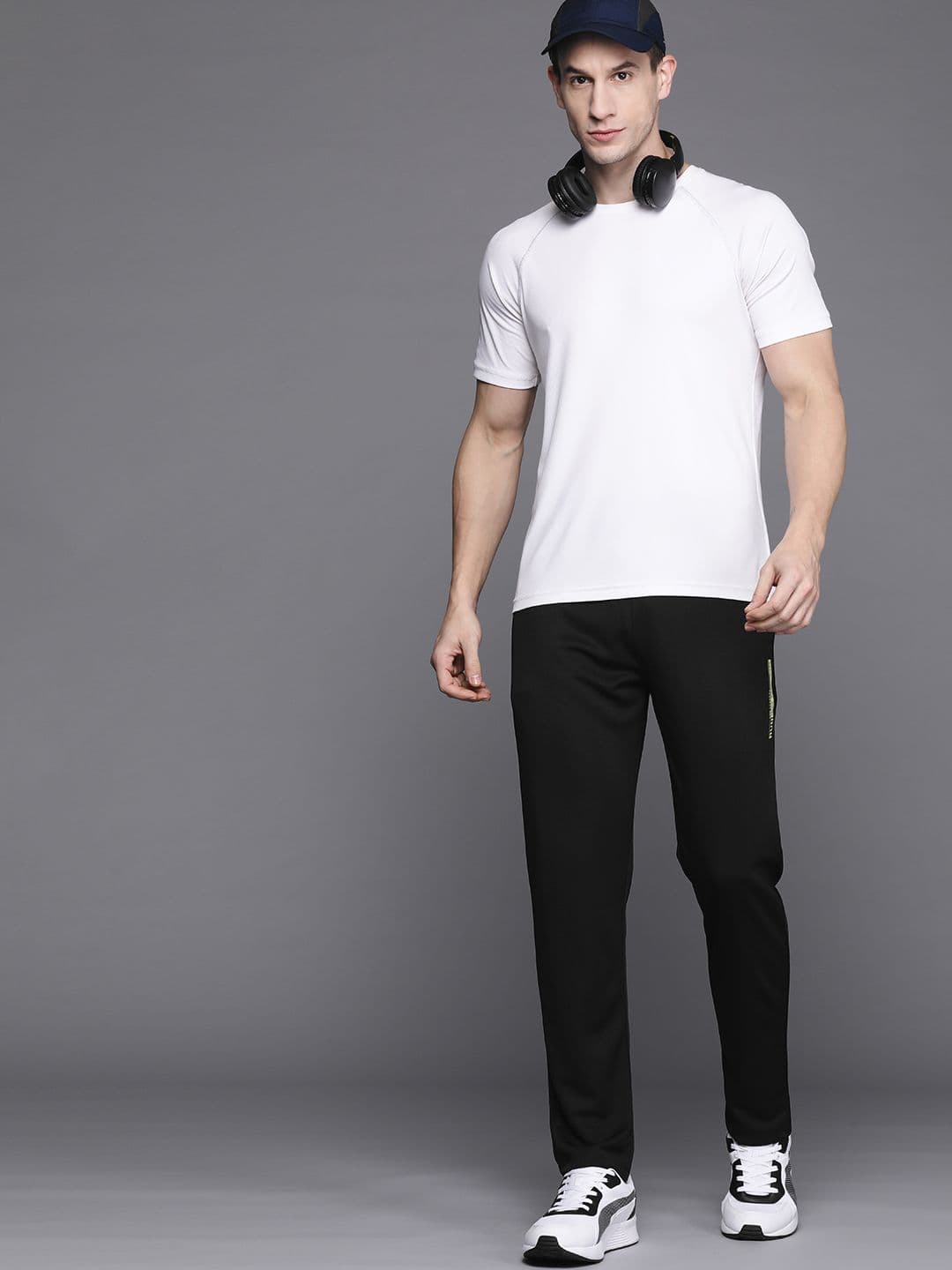 HRX by Hrithik Roshan Men Rapid-Dry Running Track Pants - view 1