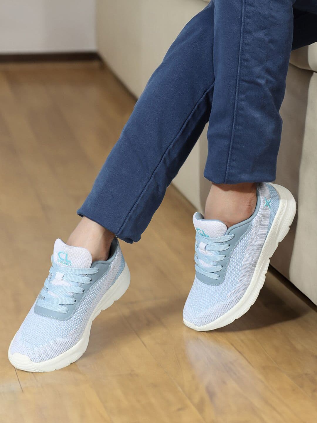 Carlton London sports Women Flyknit Mesh Jogging Shoes - view 1