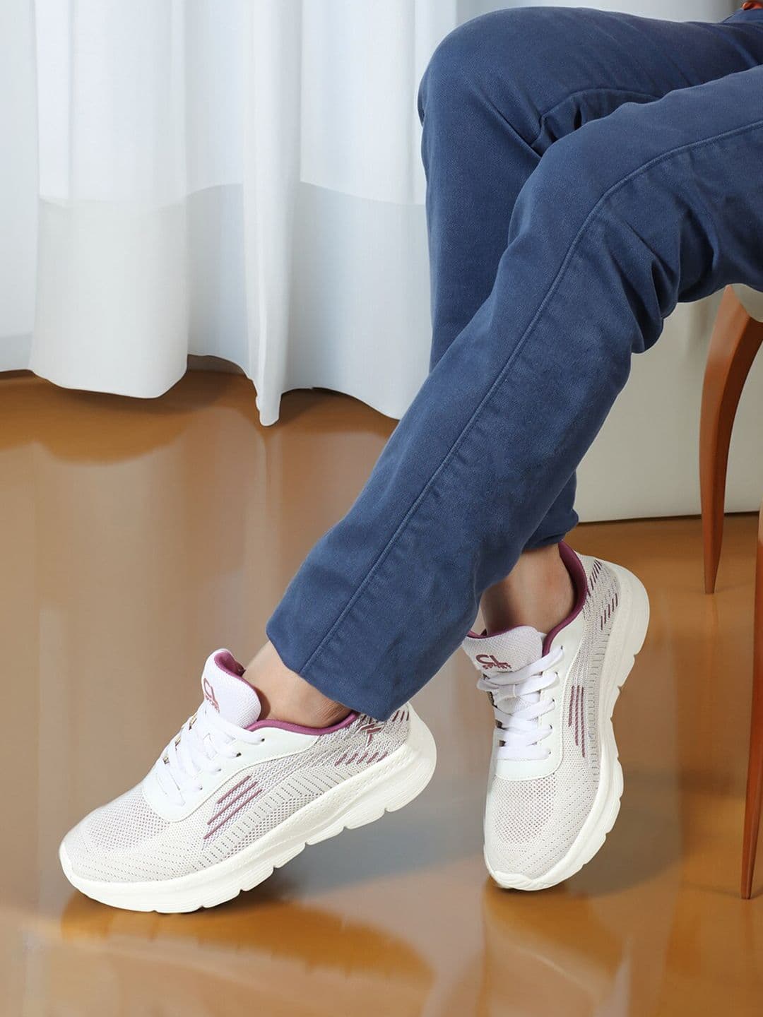 Carlton London sports Women Flyknit Mesh Jogging Shoes - view 1