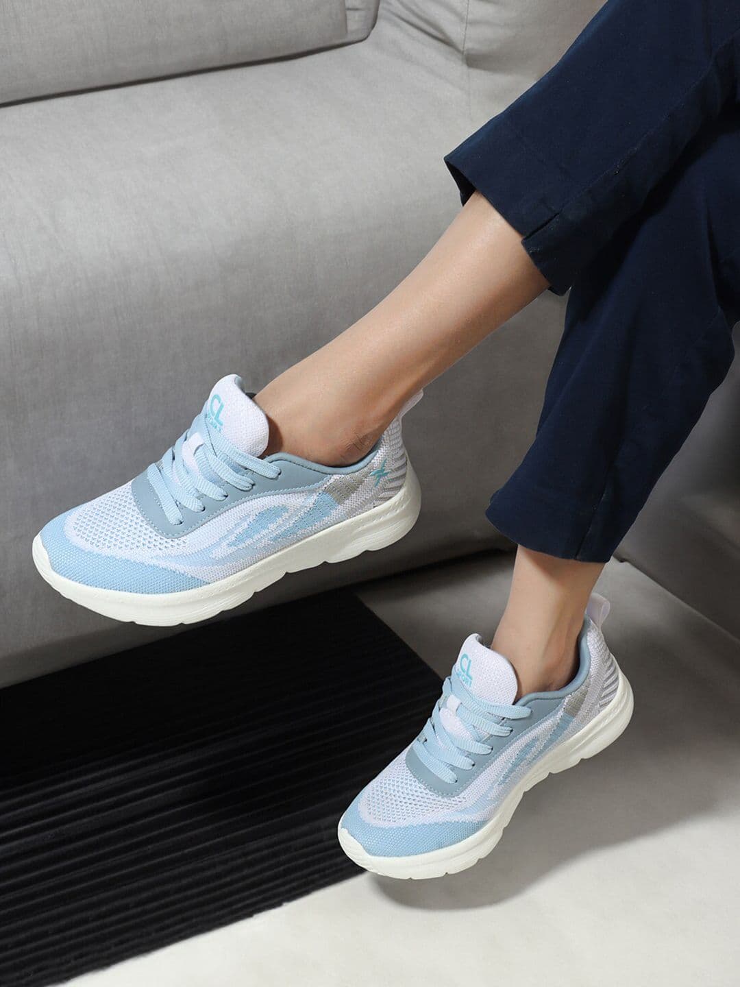 Carlton London sports Women Mesh Flyknit All-Rounder Sports Shoes - view 1