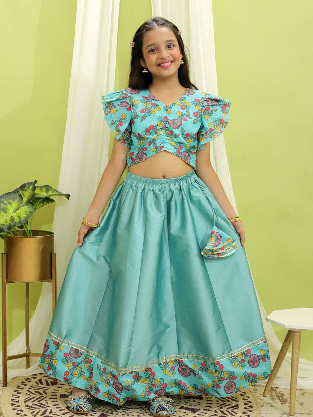BownBee Girls Ready to Wear Lehenga Choli - view 1