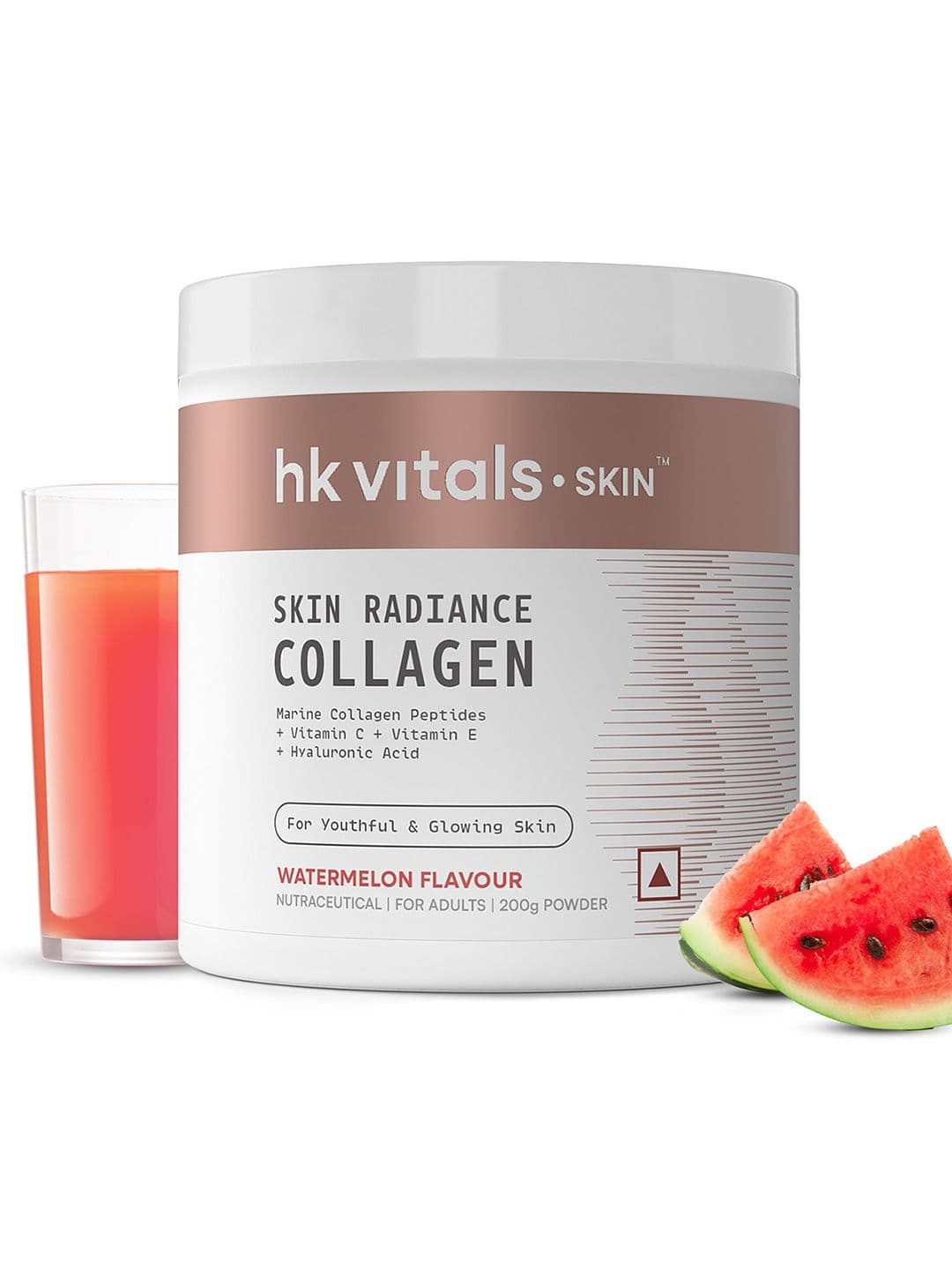 HK VITALS Skin Radiance Collagen Powder with Marine Collagen & Watermelon - 200 g - view 1