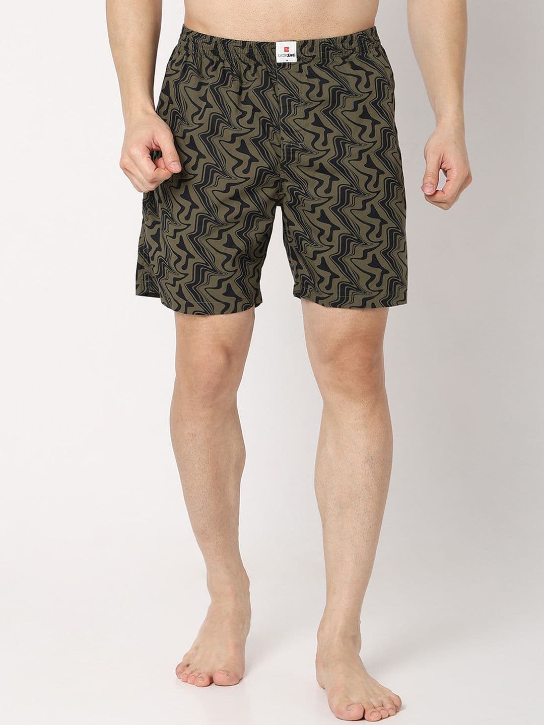 UnderJeans by Spykar Abstract Printed Boxers UJNPBX0059038A - view 1