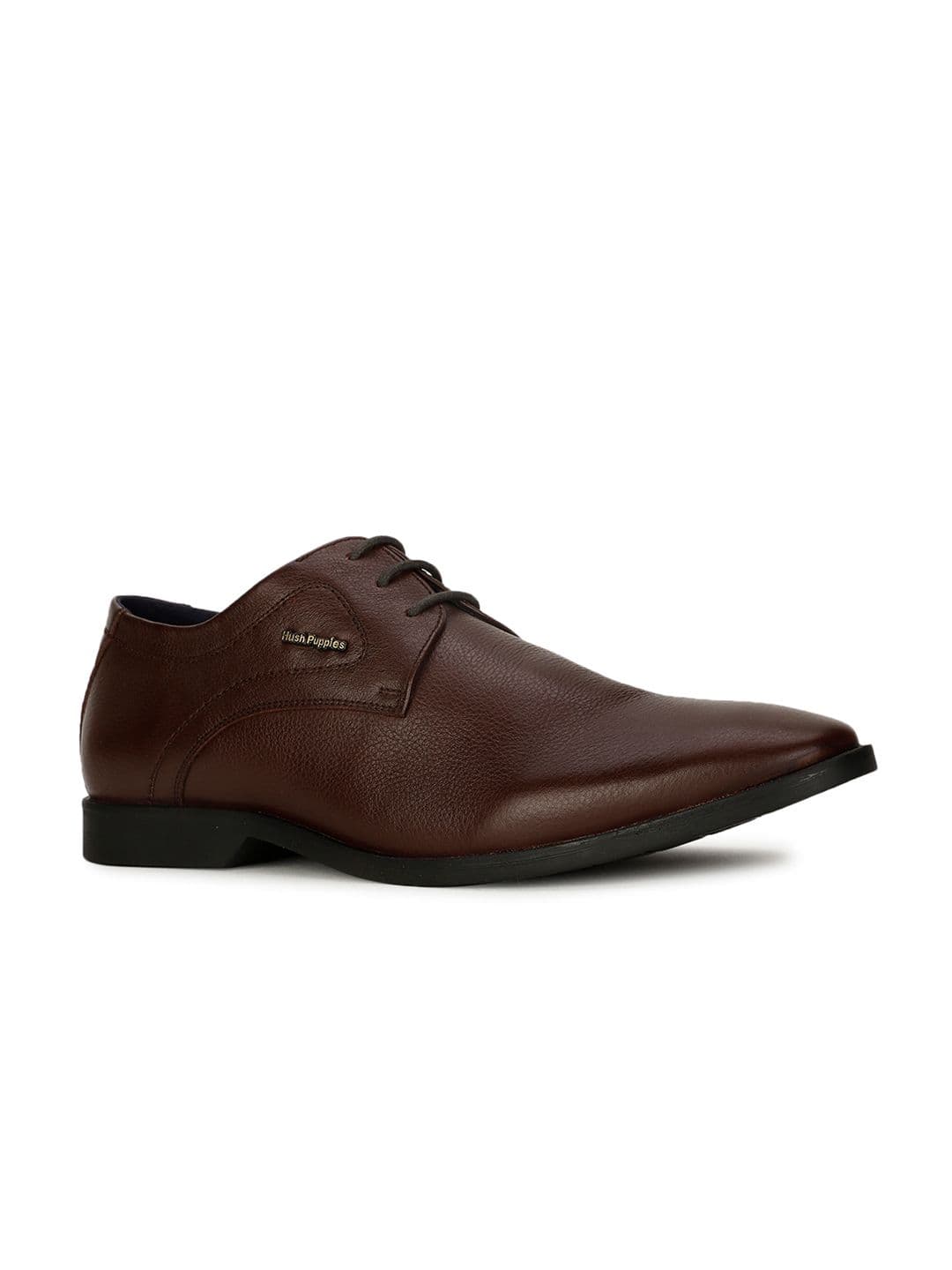 Hush Puppies Men Textured Leather Formal Derbys - view 1