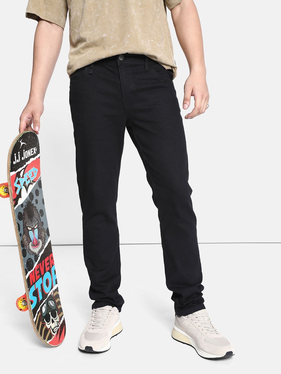The Roadster Lifestyle Co. Men Slim Fit Stretchable Jeans - view 1