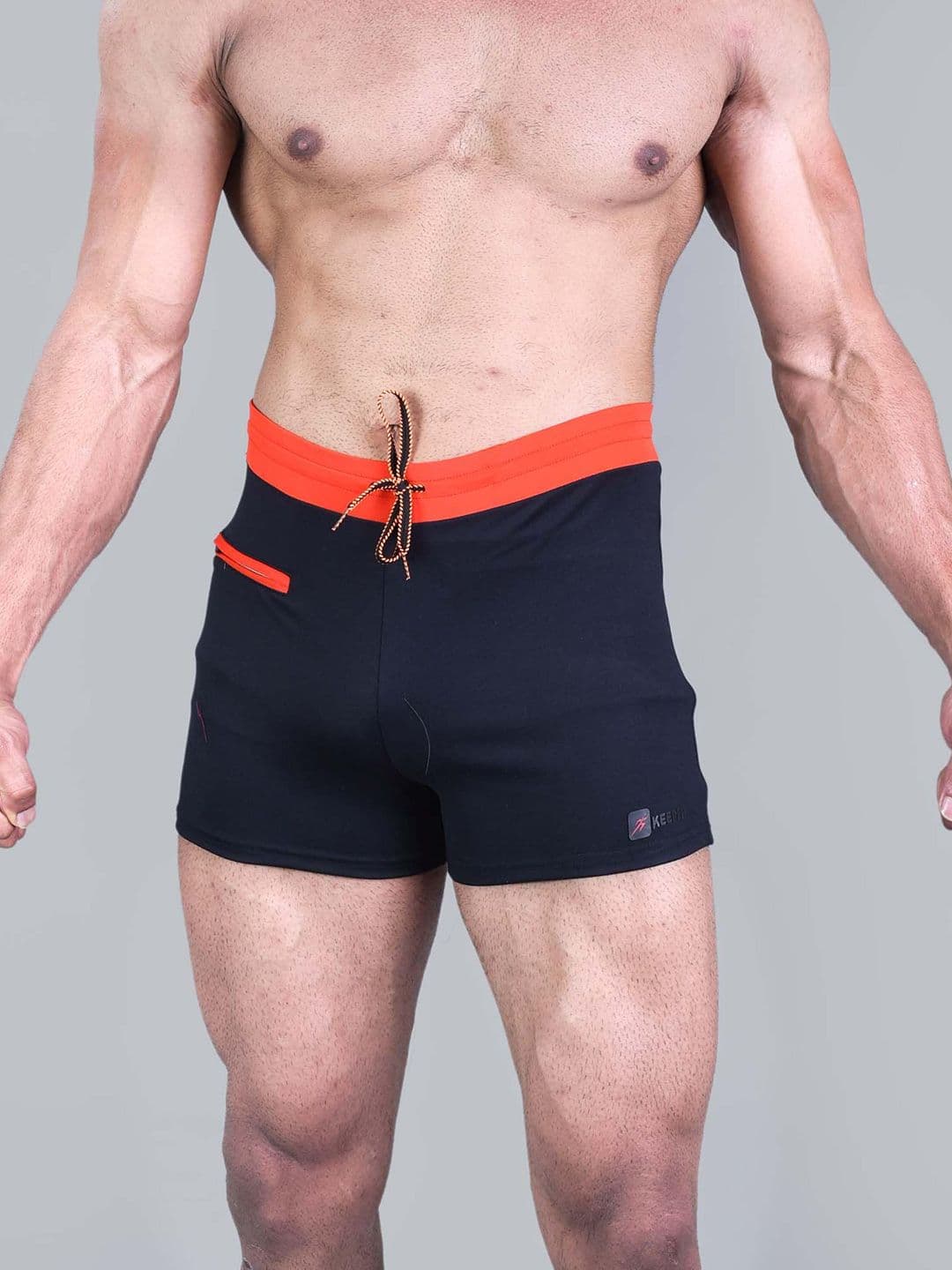 Keepfit Men Mid-Rise Breathable Swim Trunks - view 1