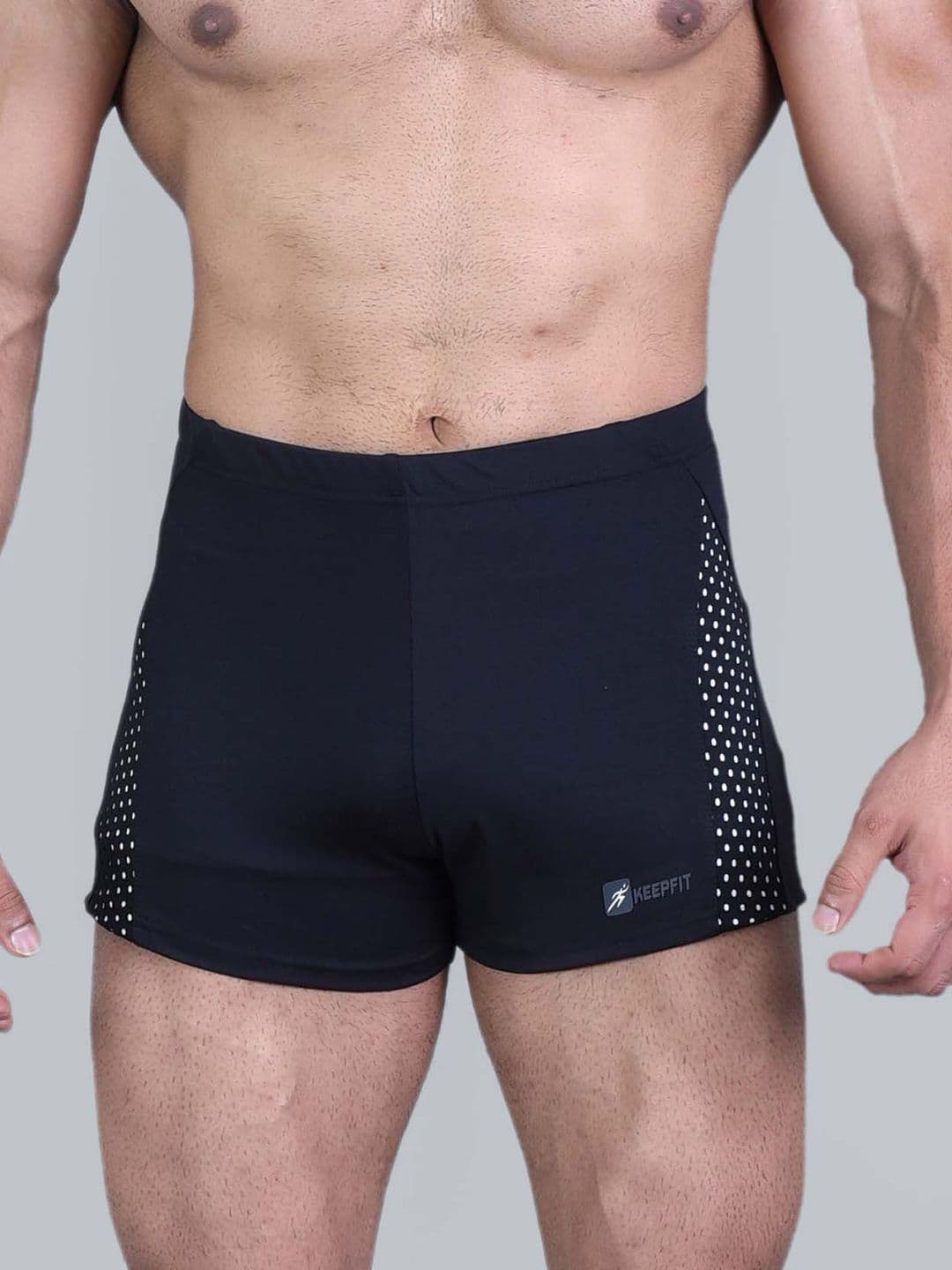Keepfit Men Mid-Rise Breathable Swim Trunks - view 1