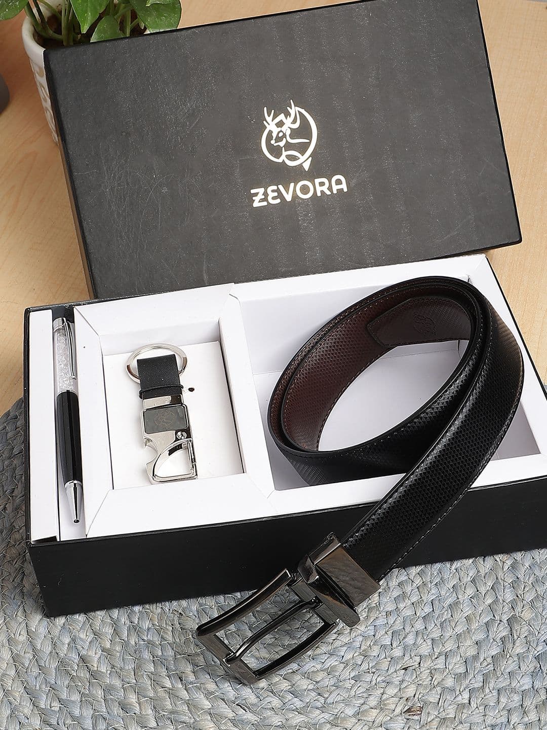 ZEVORA Men Leather Accessory Gift Set - view 1