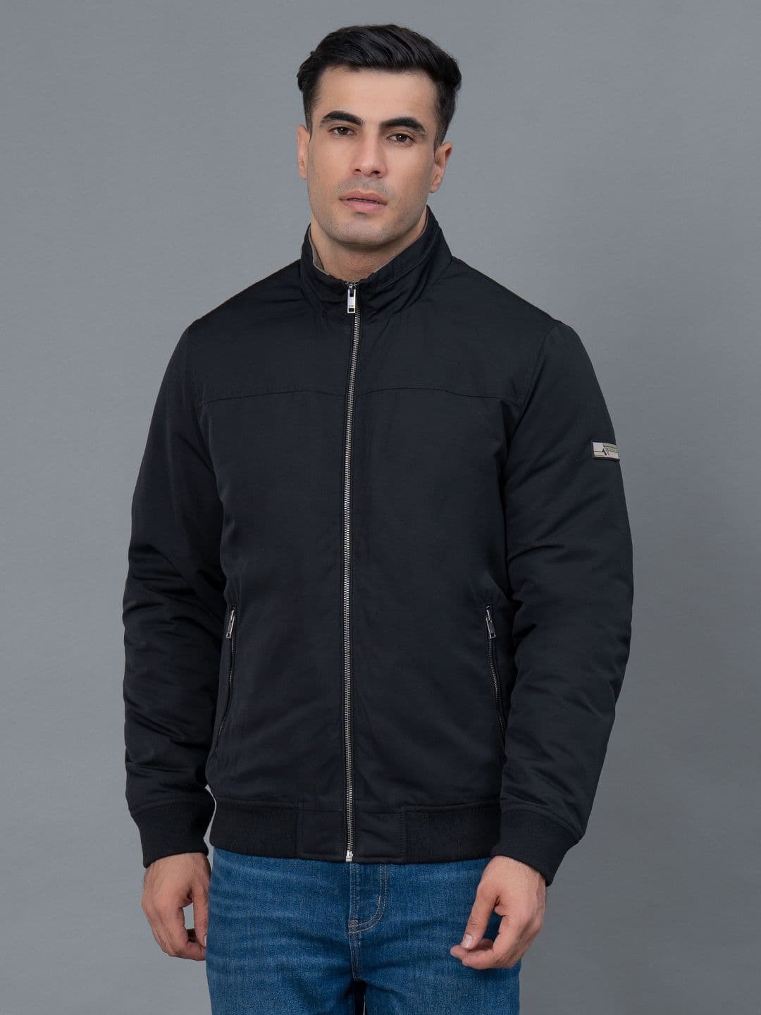 Red Tape Solid Bomber Jacket - view 1