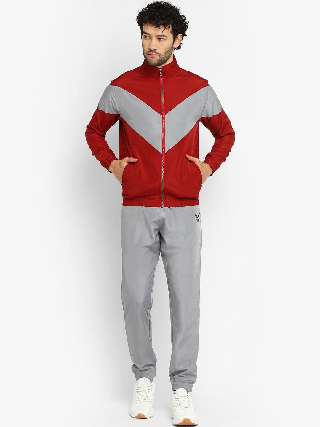 Yuuki Colorblocked Mock Collar Tracksuits - view 1