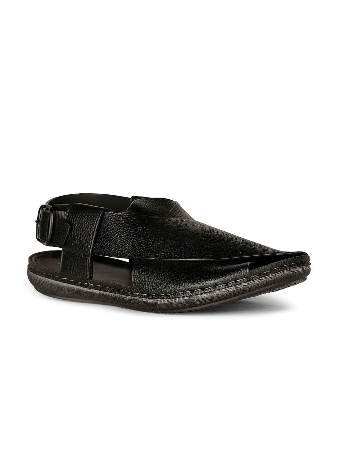 Bata Men Shoe-Style Sandals With Buckle Closure - view 1