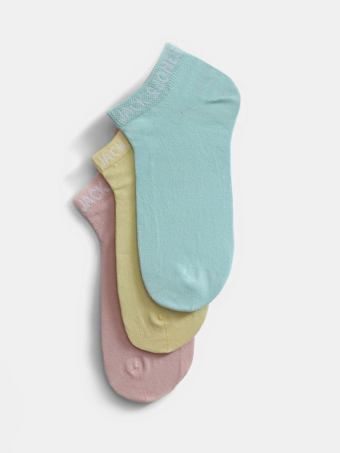 Jack & Jones Men Pack Of 3 Ankle Length Socks - view 1