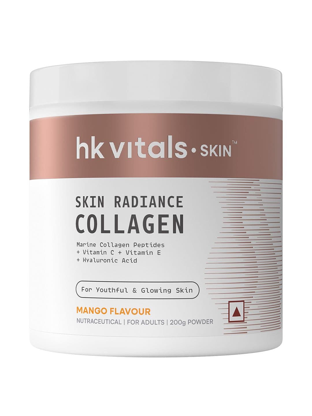 HK VITALS Skin Radiance Collagen Powder - Marine Collagen - Mango Flavour - 200g - view 1