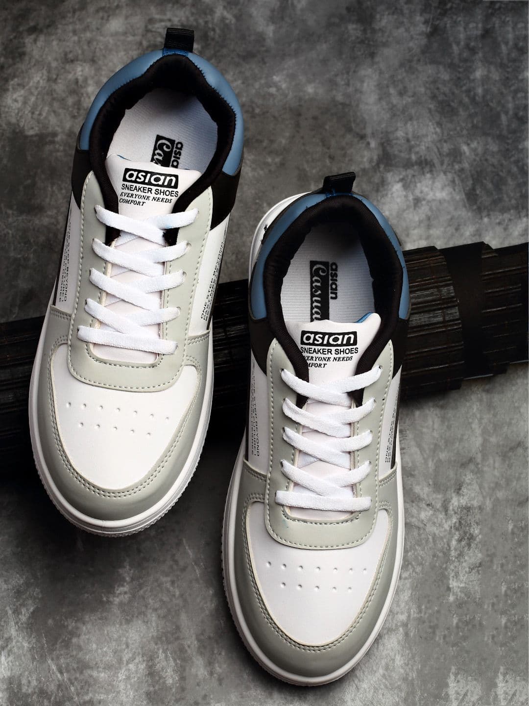 ASIAN Men Thunder-03 Colourblocked Sneakers - view 1