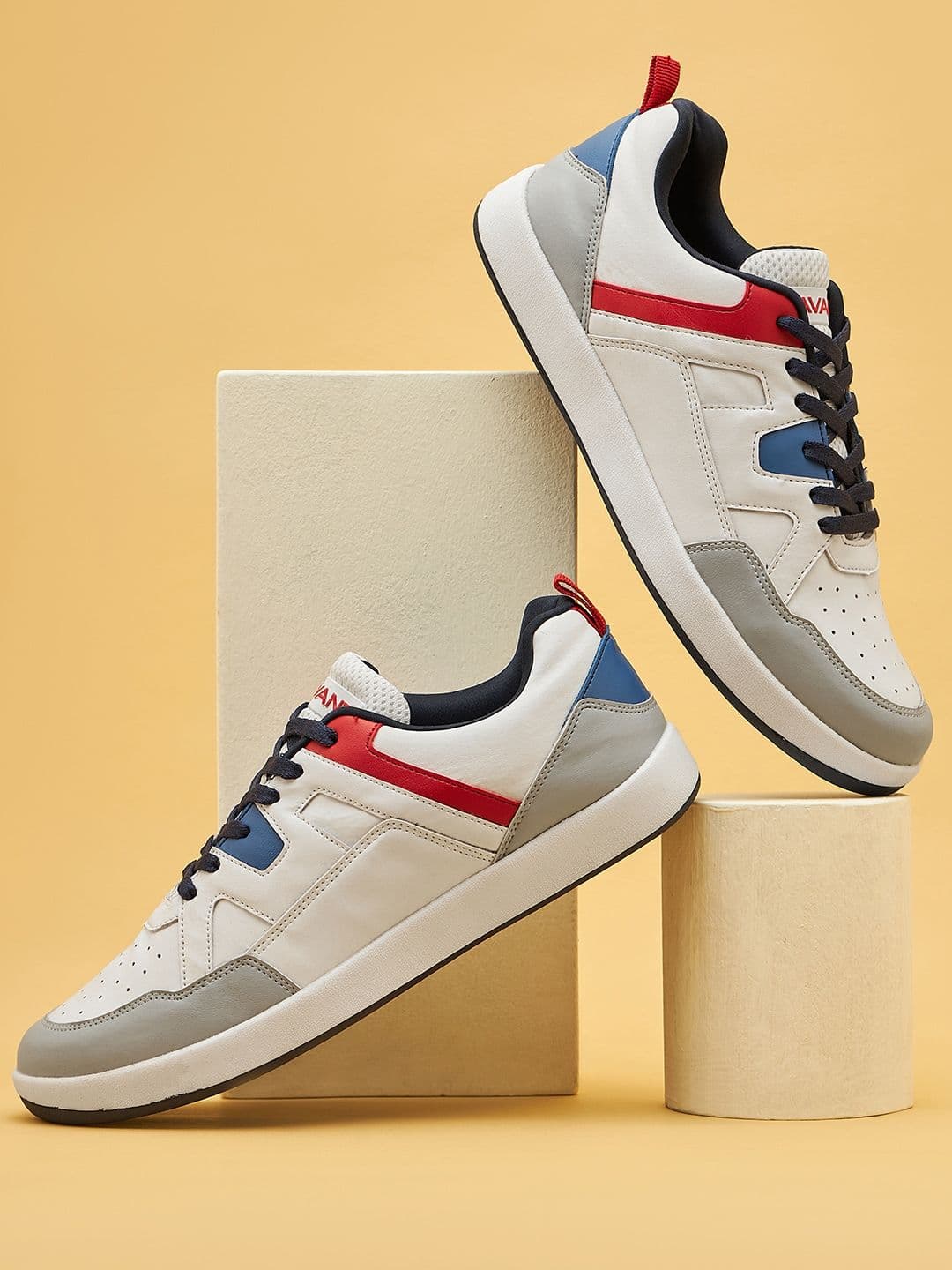 AVANT Men's Multi Colour Ninja Mesh Lace-Up Running Shoes - view 1