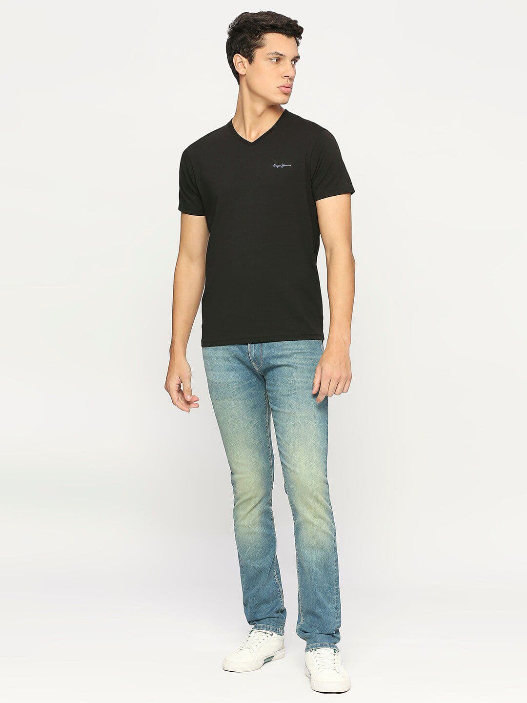 Pepe Jeans V-Neck Slim Fit T-shirt - view 1