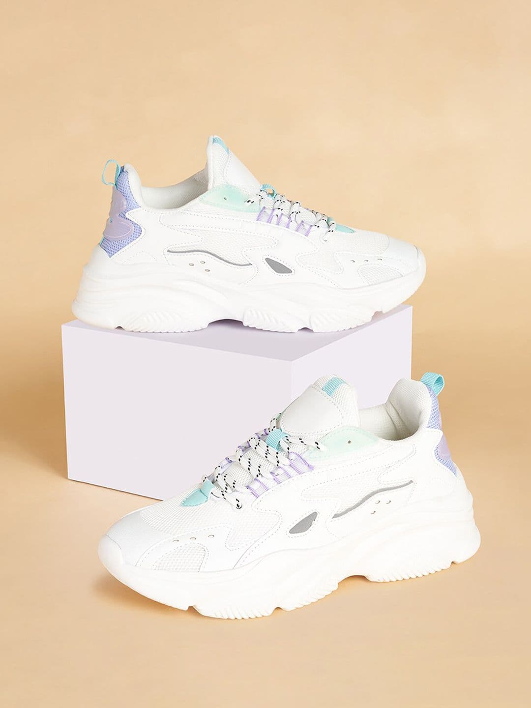 Forever Glam by Pantaloons Women Textile Running Shoes - view 1