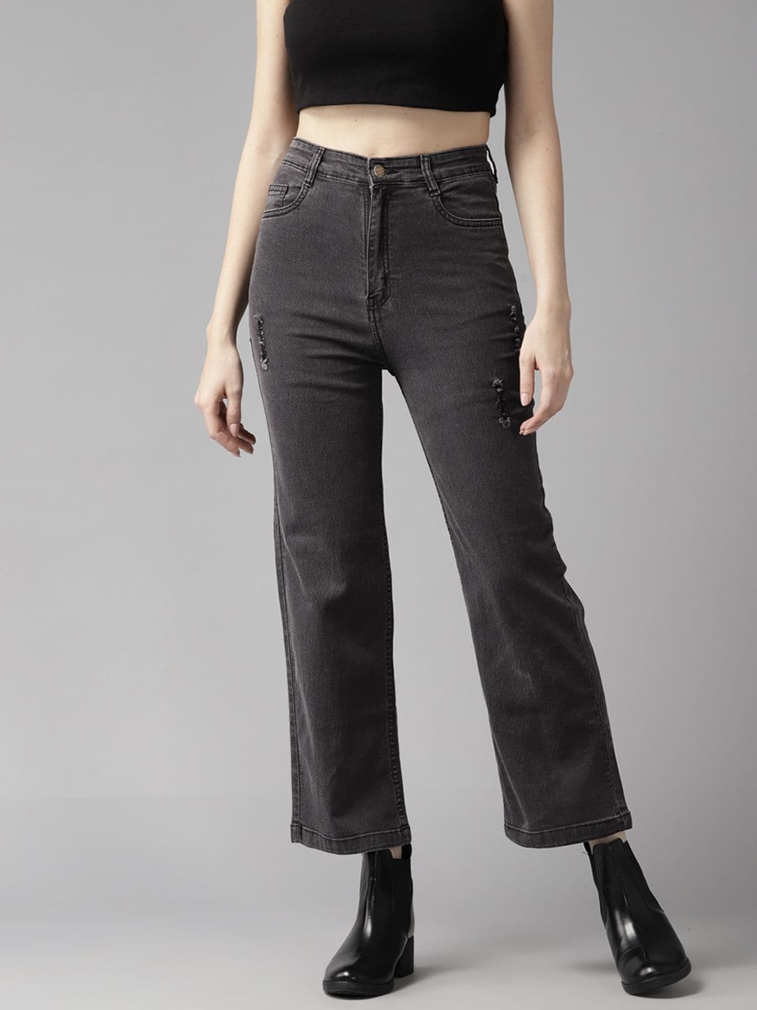 Roadster Women Flared High-Rise Stretchable Jeans - view 1