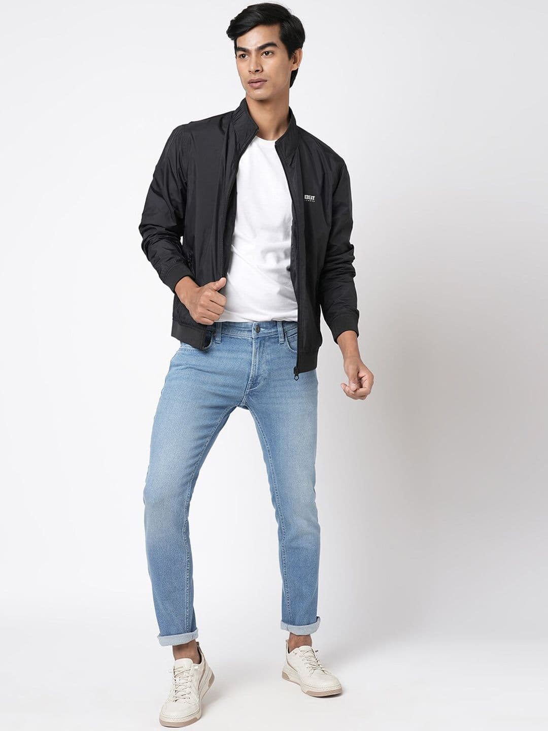 BEAT LONDON by PEPE JEANS Black Lightweight Sporty Jacket - view 1