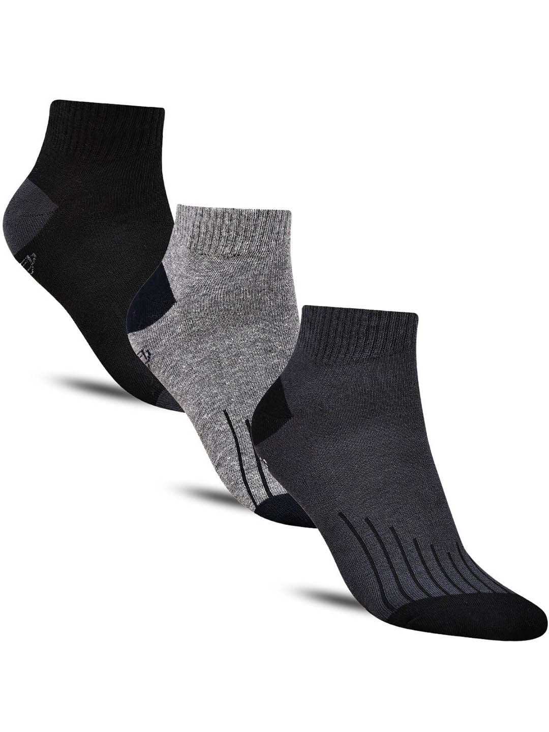 Dollar Socks Men Pack Of 3 Cotton Ankle-Length Socks - view 1