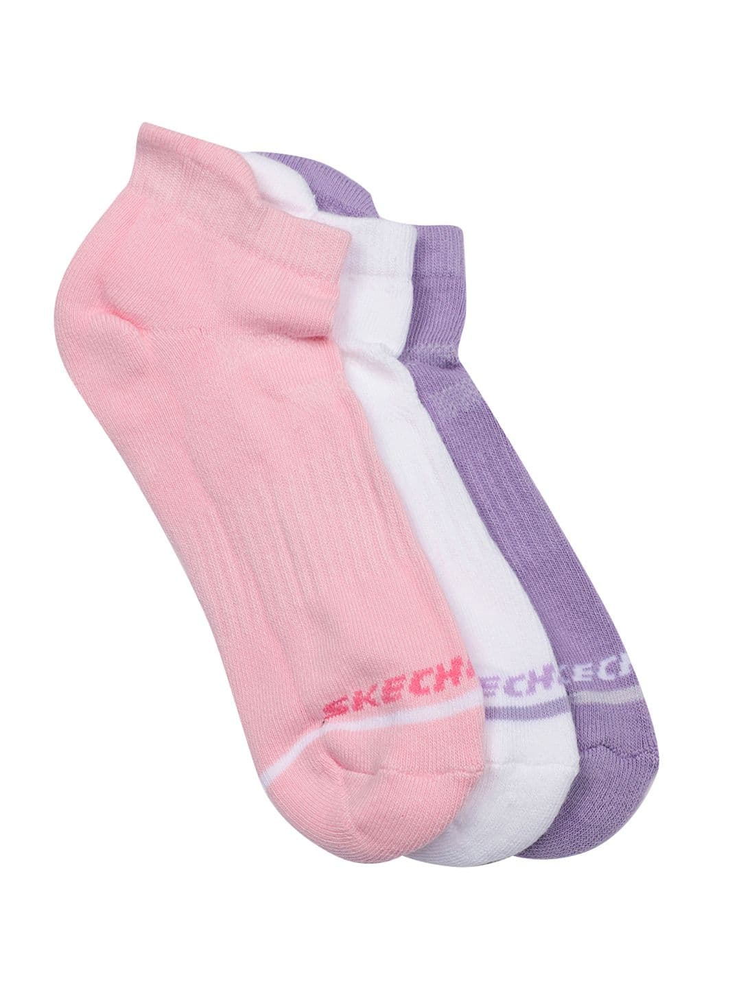Skechers Women Set of 3 Patterned Ankle Length Socks - view 1