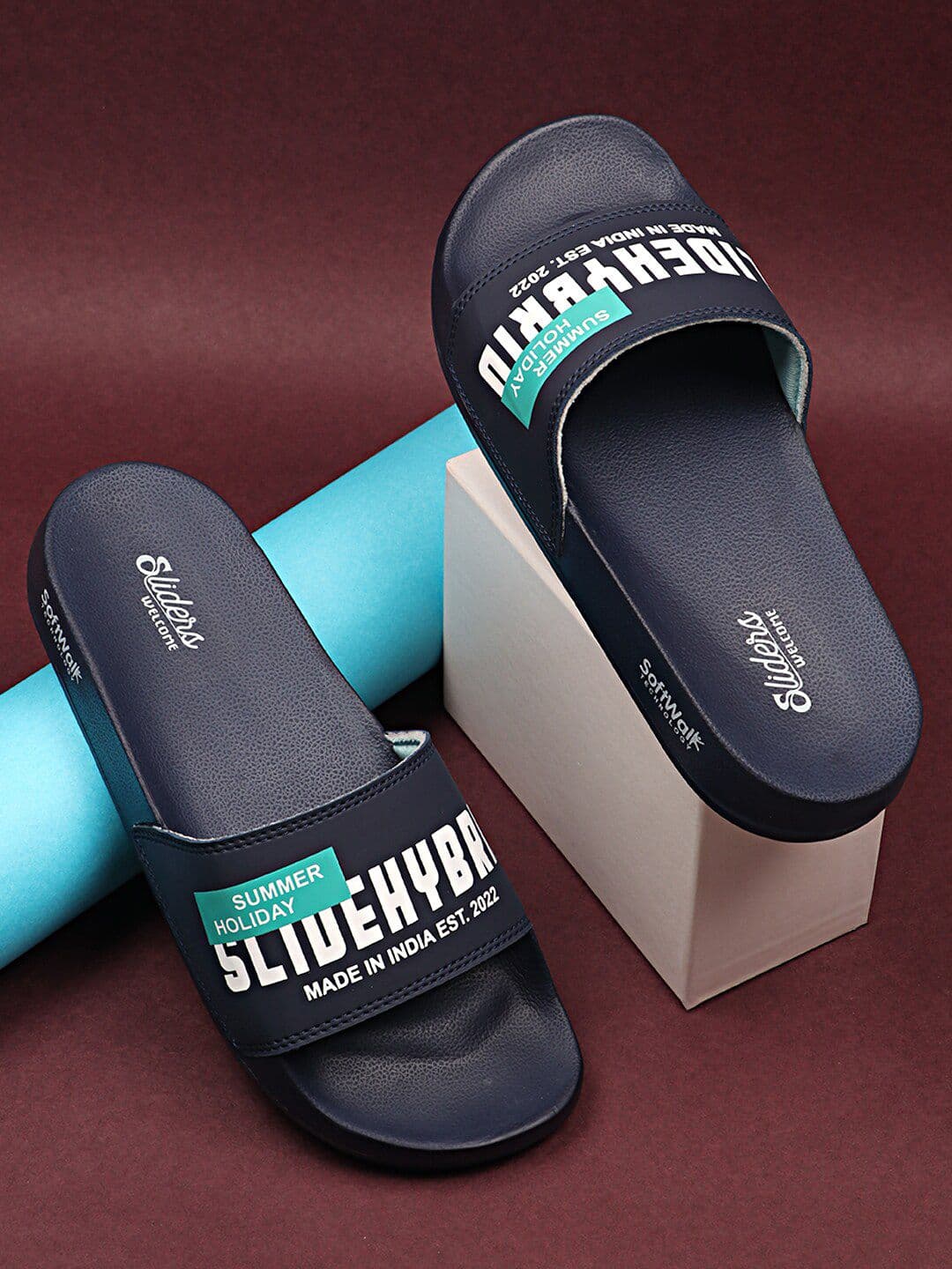 WELCOME Men Lightweight & Comfortable Arch Support Durable Anti-Skid Sliders - view 1