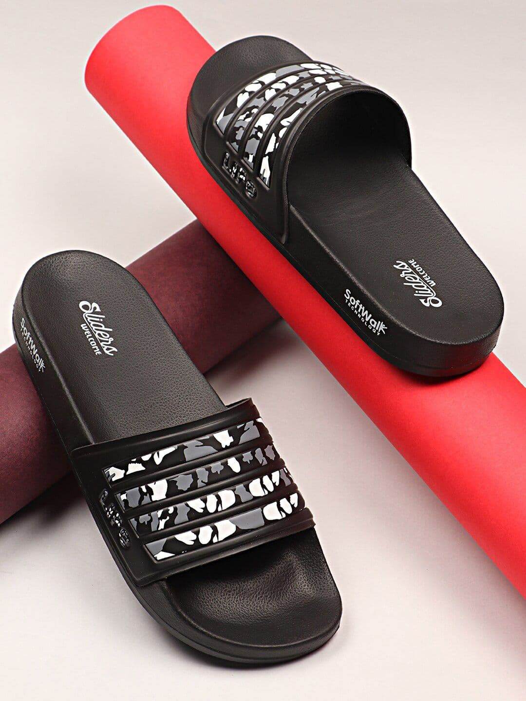 WELCOME Men Lightweight & Comfortable Arch Support Durable Anti-Skid Sliders - view 1