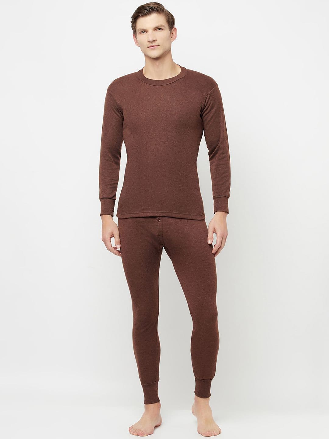 T.T. Ribbed Slim Fit Hotpot Thunder Thermal Set - view 1