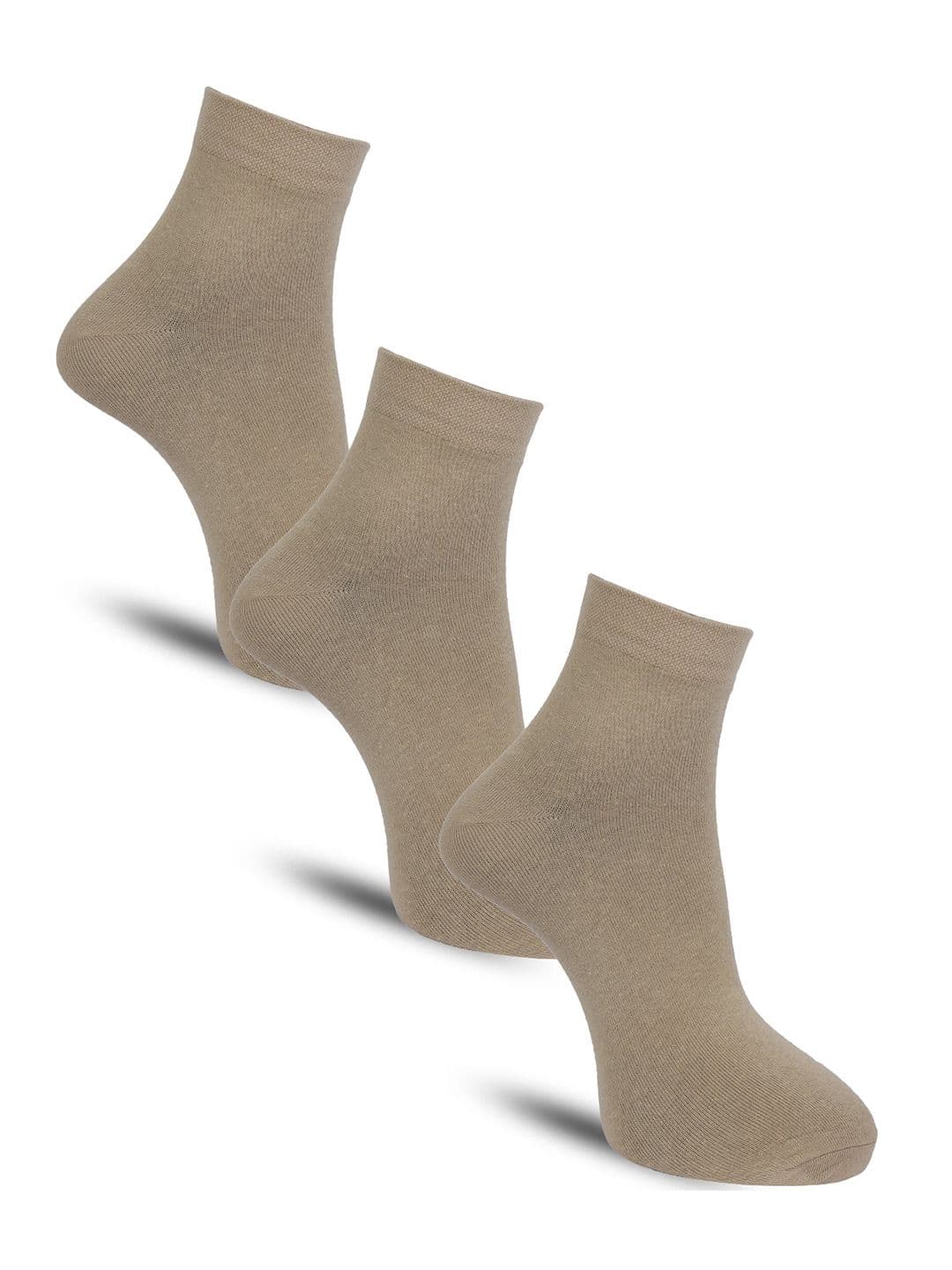 Dollar Socks Men Assorted Pack Of 3 Sweat Absorbency Cotton Ankle-Length Socks - view 1