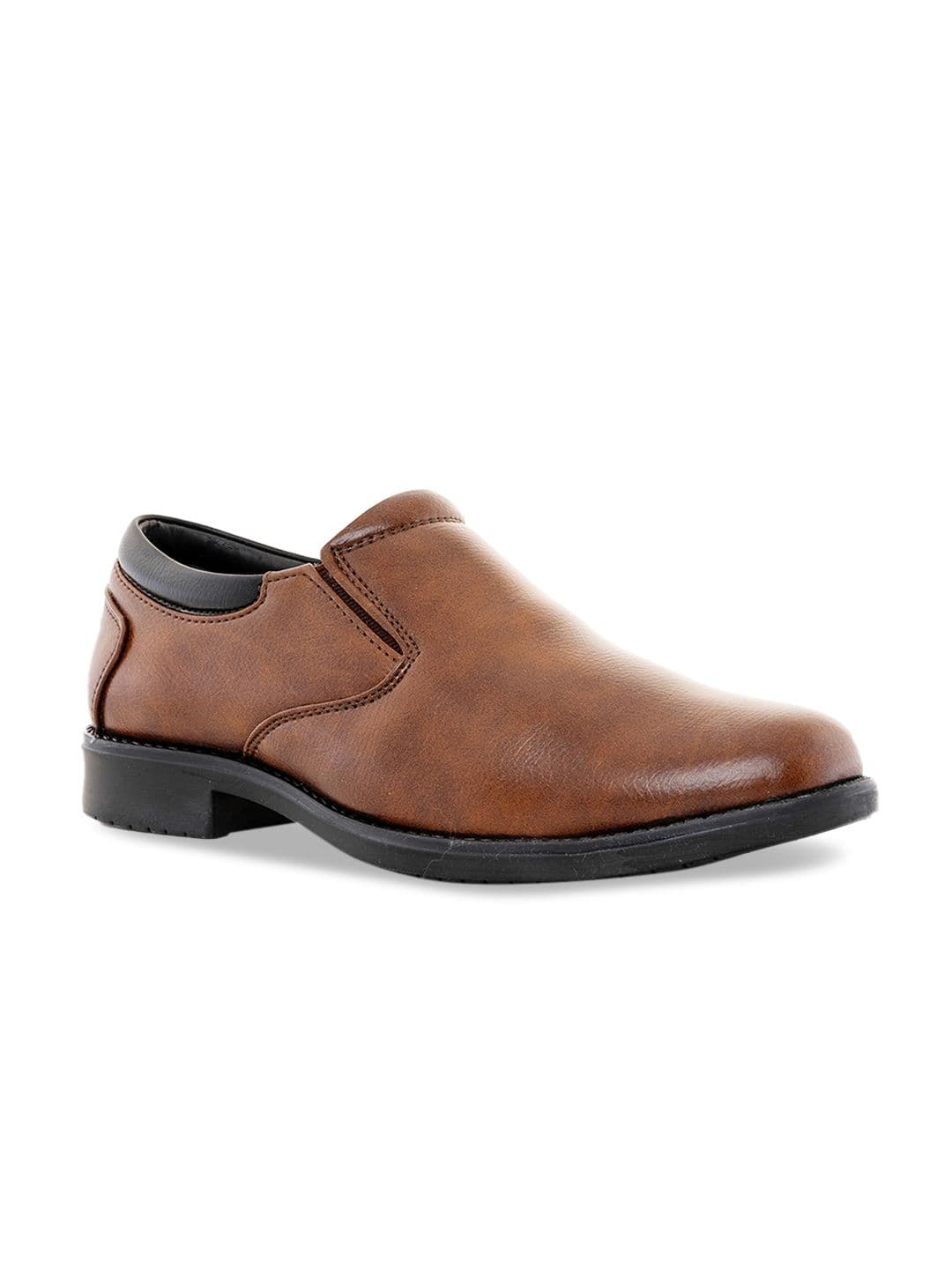 Khadims Men Textured Formal Slip-On Shoes - view 1
